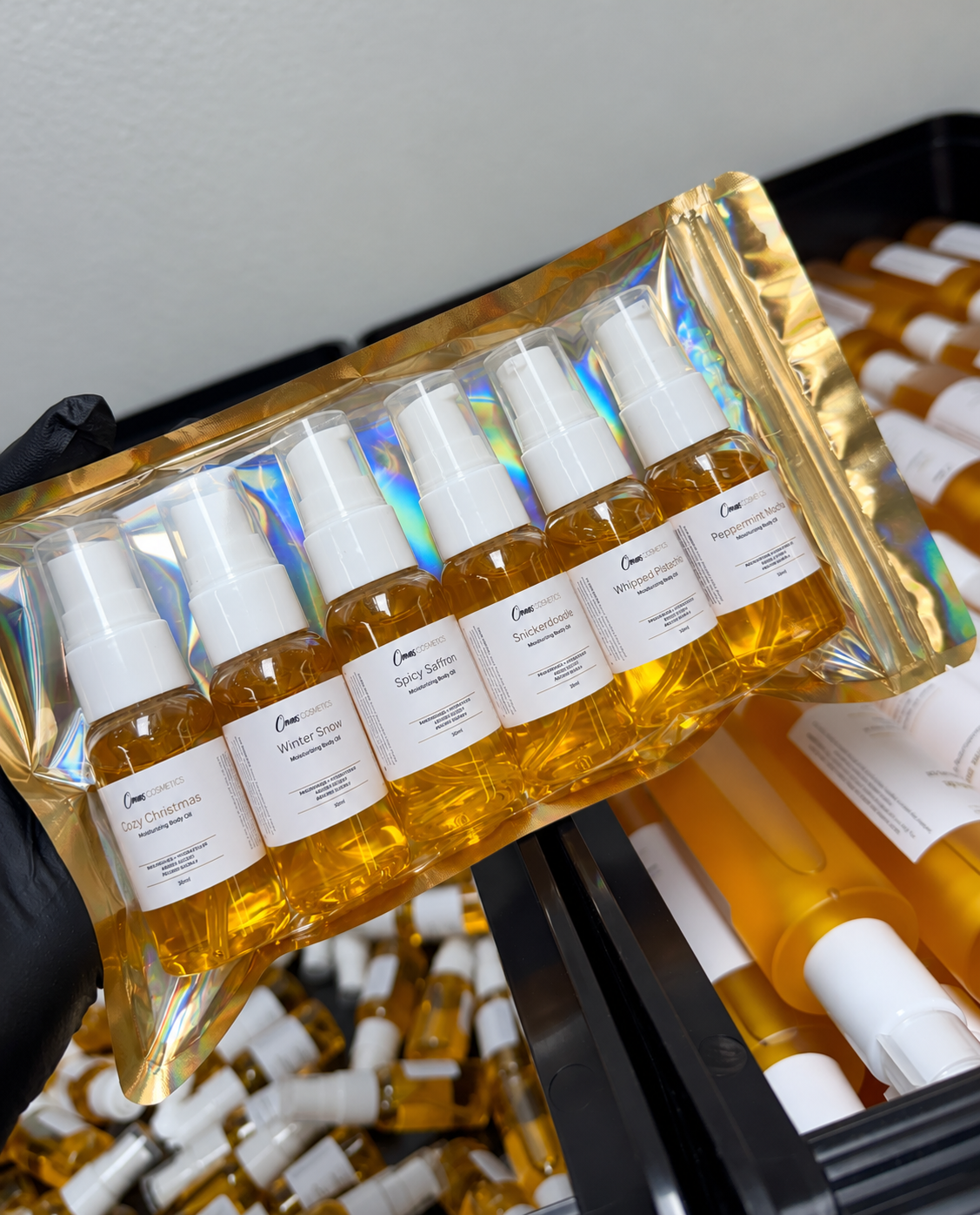 Body Oil Sample Packs