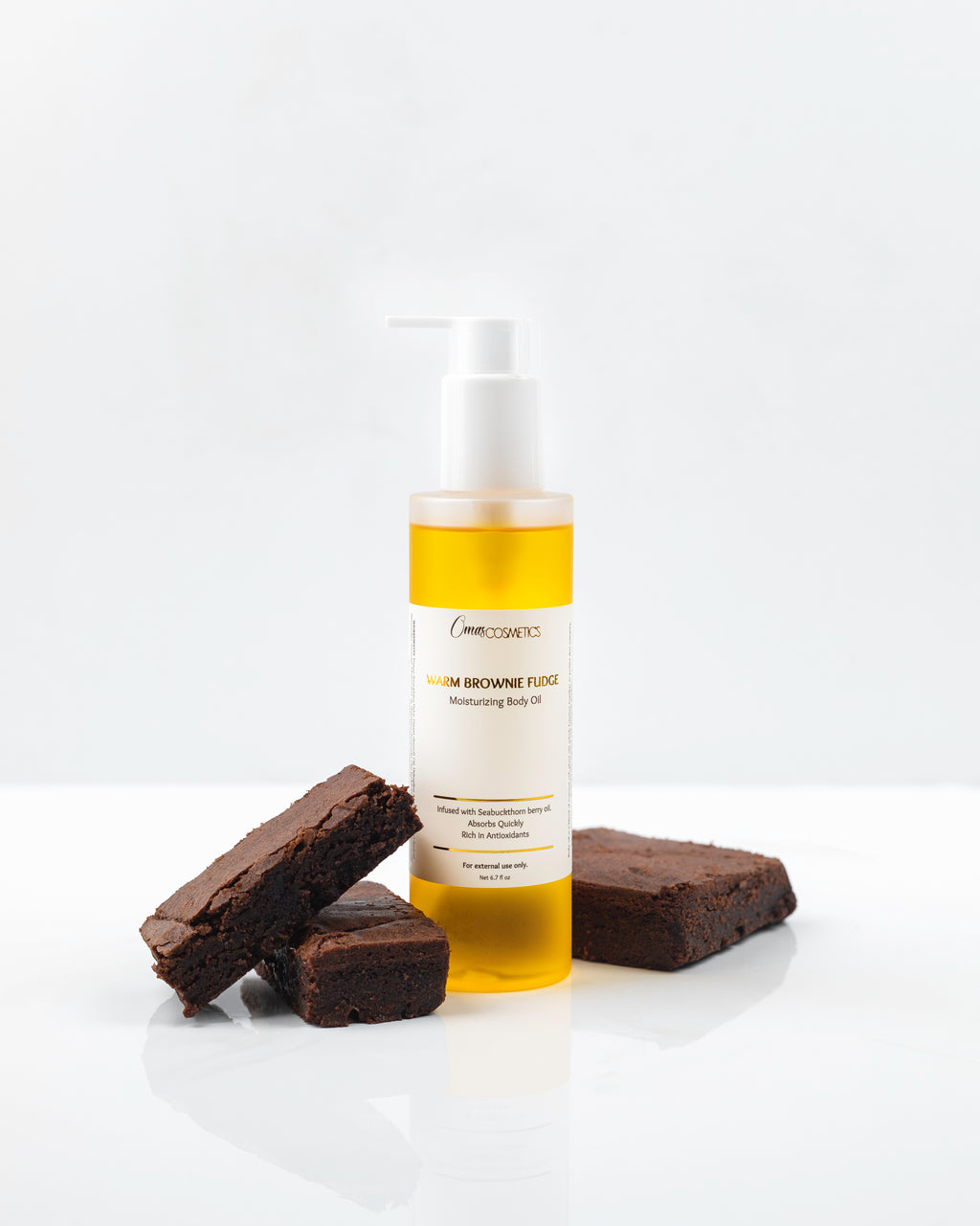 Warm brownie fudge